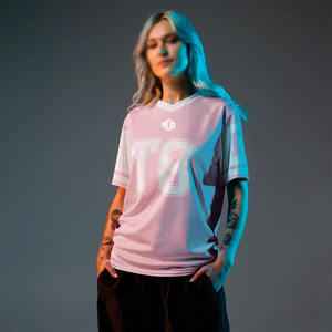 Camiseta de Fútbol Retro al por Mayor, Personalizable, Moderna, para Mujer, Estilo Clásico, Ropa Deportiva, Estilo Urbano, Camiseta de Fútbol Americano - Product Image 6