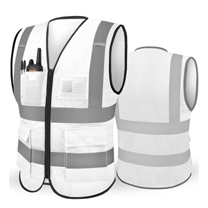 Universal Fit Safety Vest High Visibility Reflective Apparel For Parking Attendants Security Personnel Facility Support Staff - Product Image 1