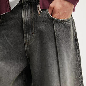 MEESAM LEATHER HOSIERY Jeans de Mezclilla Unisex 100% Algodón de Secado Rápido, Cintura Alta, Corte Recto, Estilo Vintage, para Invierno - Product Image 6