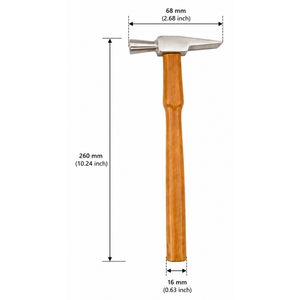 Professional for Style Steel Jewelry Hammer | Flat Face <b>Engraving</b> <b>Tool</b> for Watchmaking DIY Craft Metalwork Bench Work OEM - Product Image 3