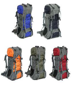 Large Capacity Outdoor Hiking <b>Backpack</b> Front Bungee Shock Cord Water Resistant Trekking <b>Travel</b> <b>Bag</b> - Product Image 3
