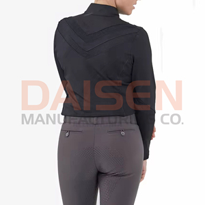 Women Lightweight Riding Shirt <b>Long</b> <b>Sleeve</b> Breathable Athletic Top Suitable for Equestrian Sports Activities - Product Image 6