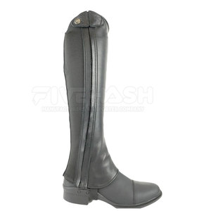 ชุดป้องกันขาสำหรับม้าแบบหนังพรีเมียม สายรัดทนทานสำหรับการฝึกกลางแจ้ง ชุดป้องกันขาสำหรับม้าแบบหนัง - Product Image 1