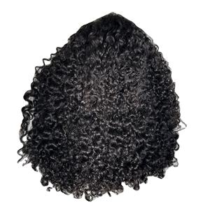 Extensions de cheveux Remy super double drawn, perruque frontale en dentelle, vague profonde, extensions à bandes, cheveux vierges humains naturels, pointe plate double drawn - Product Image 5