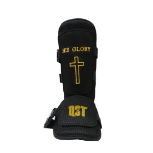 Espinillera de béisbol de alto rendimiento, ajuste ajustable, protección duradera para todas las edades, niveles de habilidad, protectores de piernas, calentadores para intensidad - Product Image 4