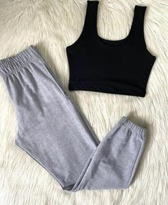 Women's Casual 2-Piece Embroidered Yoga & Gym Activewear <b>Set</b>-Quick Dry <b>Short</b> <b>Tops</b> & <b>Shorts</b> for Running & Training - Product Image 5