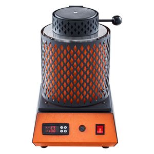 Fornace Elettrica per Fusione Metalli 1350W, Nuova Condizione, 2102°F/1150°C, con Crogiolo Ceramico da 3kg e Componenti PLC Essenziali - Product Image 5
