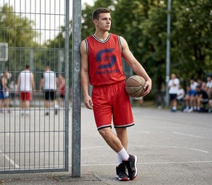 Ensemble d'uniformes de basketball personnalisés noir et blanc, maillot respirant en maille sublimée pour équipe, shorts pour jeunes et hommes, séchage rapide, vêtements OEM - Product Image 3