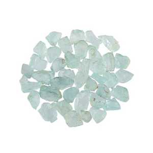 Blue Natural <b>Raw</b> Aquamarine <b>Crystal</b> Healing Stone Rough Gemstone For Jewelry Making Loose Stone High Quality - Product Image 5