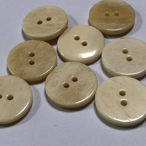 Botón Redondo de Hueso para Ropa, Ecológico, Pulido y Personalizado - Product Image 3