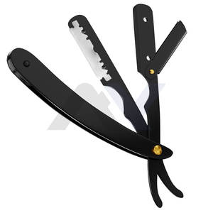 Navaja de Afeitar Profesional para Hombre, Navaja de Afeitar Recta de Seguridad, para Barberos y Uso Doméstico, Duradera, con Logotipo Personalizado, Suministro al por Mayor - Product Image 3