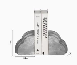 Hot Selling Creamic <b>Book</b> Ends Ceramic for Shelves Heavy Duty Bookends for Shelves Heavy <b>Books</b> <b>Library</b> School Gift Purpose - Product Image 2