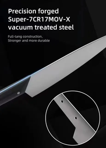 Couteau de Chef Japonais 2026 en Acier Carbone Élevé, Manche Ergonomique G10, Couteau de Cuisine Professionnel – Fabricant - Product Image 3