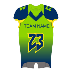 Maillots de rugby américains imprimés en gros, grandes tailles, haute qualité, nouveau design, respirants, personnalisables, maillot de football américain - Product Image 1