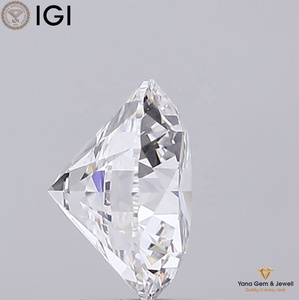 Diamant de laboratoire CVD certifié IGI, 2,50 carats, 8,63 mm, couleur E, clarté VVS1, taille ronde, pour centre de bague statement - Product Image 6