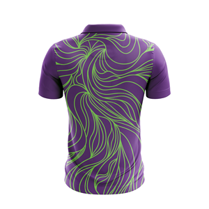 Polo Estampado para Hombre al por Mayor, Ligero, de Secado Rápido, para Gimnasio y Deportes, con Diseño Gráfico Personalizado de Rayas, Cuello Camisero, para Verano - Product Image 2
