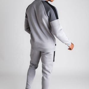 Custom Printed 100% Cotton Tracksuits Men <b>Leisurewear</b> Hoodie Jogger Set Wholesale OEM Bulk Streetwear Supplier - Product Image 3