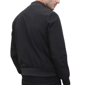 Hot Sale <b>Slim</b> <b>Fit</b> Cotton Bomber <b>Jacket</b> Men High Quality Zip Up Satin Custom Logo Printing Breathable Bomber <b>Jackets</b> for Men - Product Image 5