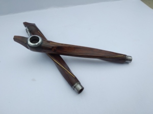 Pipe à fumer Medwakh en bois faite à la main, style arabe, imitation antique, artisanat sculpté, objet de collection par Curio Craft - Product Image 3
