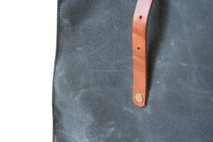 Sac à déjeuner unisexe en toile et cuir personnalisable, sac isotherme portable et durable pour le travail, l'école, les voyages CLB-0066 - Product Image 5