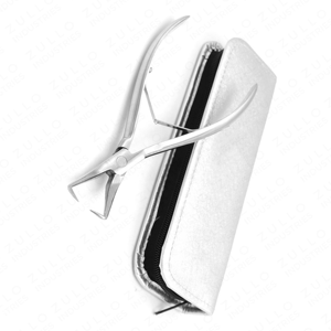 คีมต่อผมแบบหนาพิเศษ สปริงคู่ สแตนเลส พร้อมกระเป๋าหนัง ใส่โลโก้ได้ - Product Image 2
