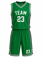 Conjuntos de Camisetas y Pantalones Cortos de Baloncesto Personalizados al por Mayor para Hombre, Uniformes de Baloncesto de Alto Rendimiento 100% Poliéster