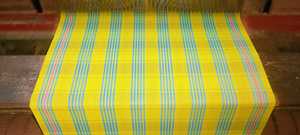 Rouleau de tissu rayé en nylon recyclé pour sacs, ameublement, textile d'extérieur, tissu tissé coloré et durable - Product Image 4