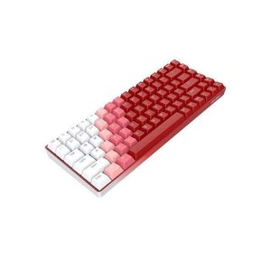 Tastiera Meccanica da Gaming A84 Rossa con Connessione Tri-Mode, 100% Hotswap, Retroilluminazione RGB LED, Switch TTC Flame Red Personalizzati - Product Image 4
