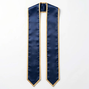 Banda de graduación personalizada con nombre de la escuela, logotipo y año para ceremonias y eventos de graduación de universidades y escuelas secundarias - Product Image 1