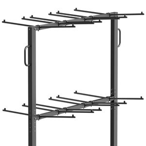 Carrello Pieghevole per Sedie da Hotel, Capacità 800 LBS, 84 Sedie/12 Tavoli + 42 Sedie a Doppio Strato, Carrello Robusto per Facile Stoccaggio - Product Image 6