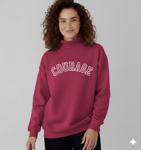 Sudaderas de cuello alto personalizadas de algodón suave de alta calidad para mujer 2026 con estampado puff estilo streetwear - Product Image 6