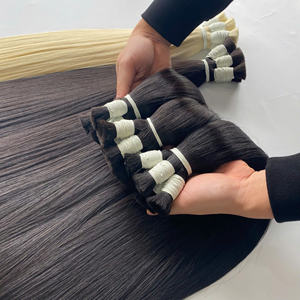 Couleurs personnalisables en vrac cheveux humains expédition dans le monde entier extensions de cheveux Remy de haute qualité directement du fournisseur de cheveux humains - Product Image 2