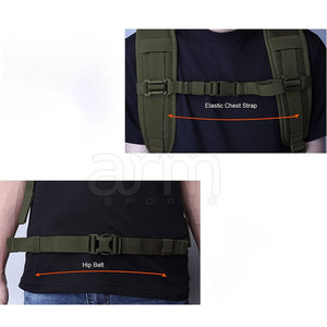 Bolsa Táctica para Senderismo, Camping y Uso Diario con Costuras Reforzadas, Bolsa Táctica Resistente - Product Image 4
