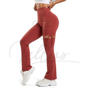 Leggings para mujer con MOQ bajo, leggings de alta calidad para mujer, ropa deportiva, leggings de cintura alta, estilo básico, para todas las temporadas. - Product Image 5