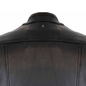 Men's <b>Leather</b> Motorcycle <b>Vest</b> Wholesale Adults Custom OEM ODM <b>Biker</b> Jacket Sleeveless Vintage Casual Outerwear - Product Image 3
