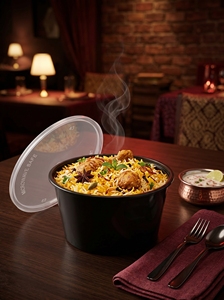 Contenedor de Alimentos con Tapa Transparente de PP para Pastel, Cupcake, Postre, Salsa, Arroz, Sushi, Fideos, Comida para Llevar, Empaque para Cafetería, Restaurante, Entrega a Domicilio - Product Image 3