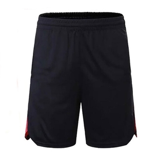 Ensemble de sport d'été pour homme : Polo de tennis rouge dégradé sublimé et short noir, anti-transpiration - Product Image 3