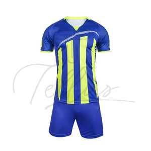 Uniforme de Fútbol Personalizado de Alta Calidad, Uniforme de Fútbol Transpirable con Estampado por Sublimación, Venta al Por Mayor con Servicio OEM - Product Image 1