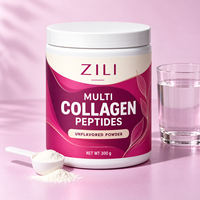 Collagène en poudre multi-peptides OEM sous marque privée pour la peau, les cheveux, les ongles et le soutien articulaire