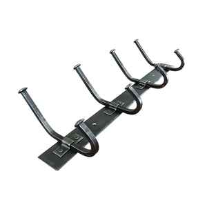 Nouveau design tendance, cintre en fer finition noire mate avec revêtement en poudre pour placard, organisateur de salle de bain, organisateur de chambre. - Product Image 1