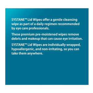 Toallitas Limpiadoras para Párpados Systane Lid Wipes, 30 Unidades - Product Image 4