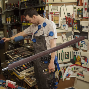 Nouveau rouleau en caoutchouc silicone polyuréthane personnalisé pour machine d'impression Fuji, encre à solvant, marque ABC Rubber, garantie 3 mois, 0,3 kg - Product Image 2