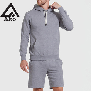 ชุดฮู้ดผู้ชายแบบสวมหัว ผ้าฝ้าย 100% หนานุ่ม รุ่น Ecosmart สำหรับฤดูหนาว คุณภาพสูง ดีไซน์วินเทจทรงโอเวอร์ไซส์ รุ่นใหม่ Ako - Product Image 1