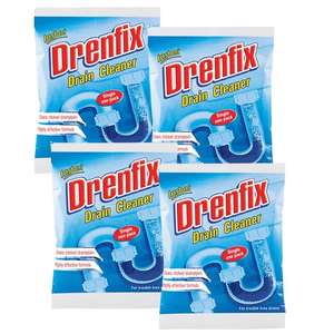 Drenfix - Desatascador de Tuberías Ecológico y Potente con Más del 80% de Ingredientes Activos para Eliminar Obstrucciones en el Baño - Product Image 1