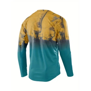 Camiseta de Manga Larga Unisex de Alta Calidad con Protección Solar y Estampado Gráfico para Senderismo, Camiseta Deportiva para Hombre - Product Image 2