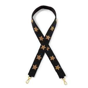 Ceintures perlées faites à la main pour le jour du match, sangles de sac à main personnalisées en perles de rocaille, sacs à bandoulière en métal avec sangle perlée personnalisée - Product Image 4