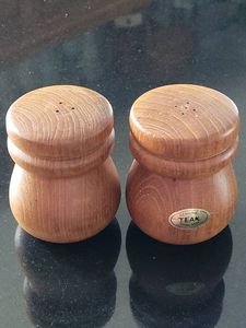 Vajilla de madera natural hecha a mano, decoración de comedor de lujo, accesorios de cocina gourmet, decoración de mesa de madera, rellenable. - Product Image 3