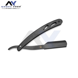 Premium Stainless Steel Swing Lock Straight Edge <b>Razor</b> <b>for</b> <b>Men</b> Professional Barber Shavette Classic Blade Beard Face Shaving - Product Image 4