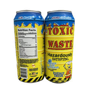 Boisson Énergisante Toxic Waste - Offre Exclusive B2B en Gros pour l'Exportation de Boissons Extrêmes et le Marché Jeunesse - Product Image 1