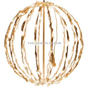 Best Selling High Quality Iron Metal Christmas Decoration Cone Shape with Black Finish <b>LED</b> <b>Lighting</b> Most Demanded - Product Image 2